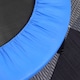 image 8 of HOMCOM Dia. 96cm Fitness Trampoline Exercise, Max Load 150 KG, Blue Black | Blue | Blue