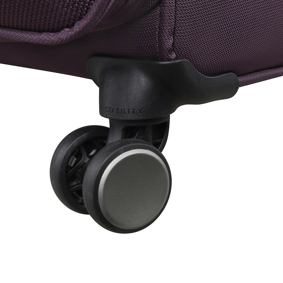 image 1 of IT Luggage Teleported Plum Perfect Expandable Cabin Suitcase with TSA Lock Purple | Cabin Bag