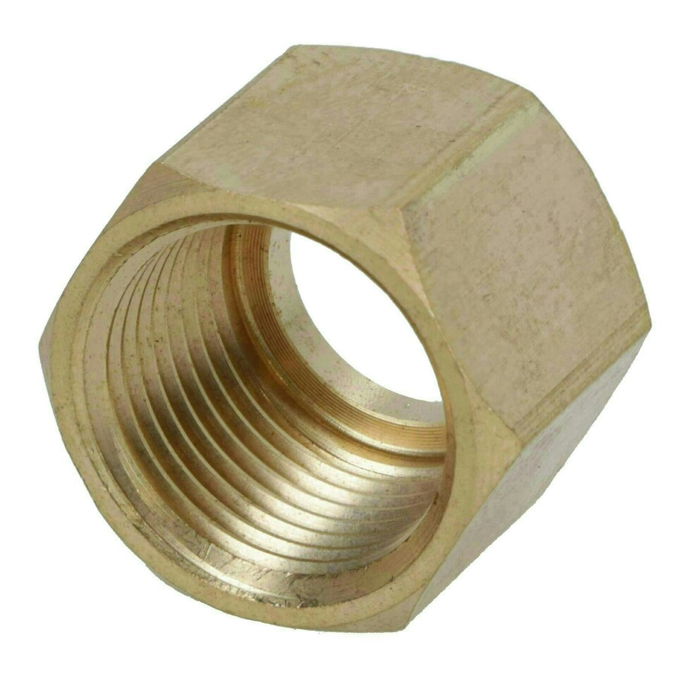 image 1 of Welding Gas Hose Connector 1/4 Hose Tail with 3/8 BSP RH + LH Thread Nuts 2pc