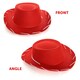 image 7 of Child's Red Cowboy Hat – Fun Fancy Dress Western Hat for Kids Red | 1