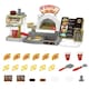 image 1 of Pretend Play Coffee Shop & Pizza Café Set – 30-Piece Kids’ Coffee Maker Playset with Cash Register and Food Accessories