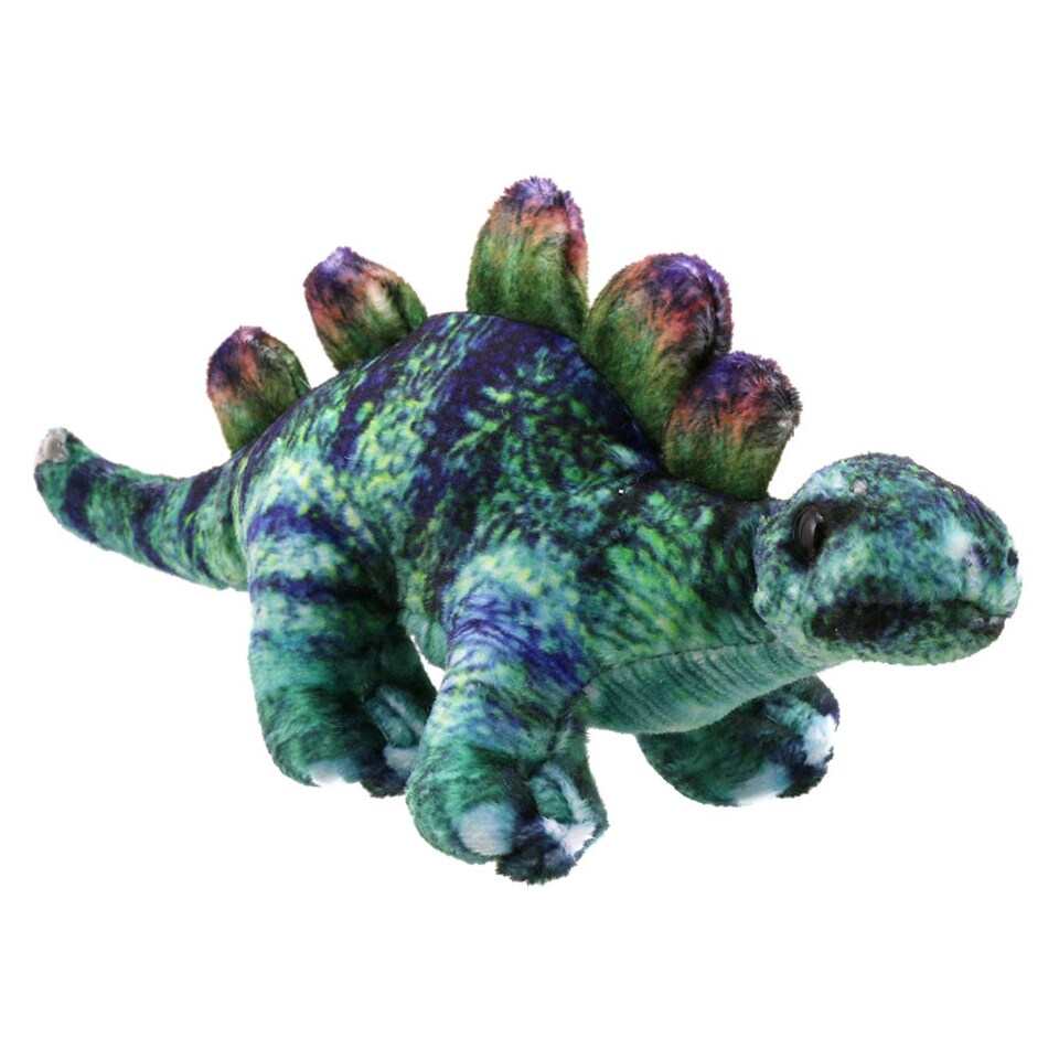 Stegosaurus (Green) - Finger Puppets