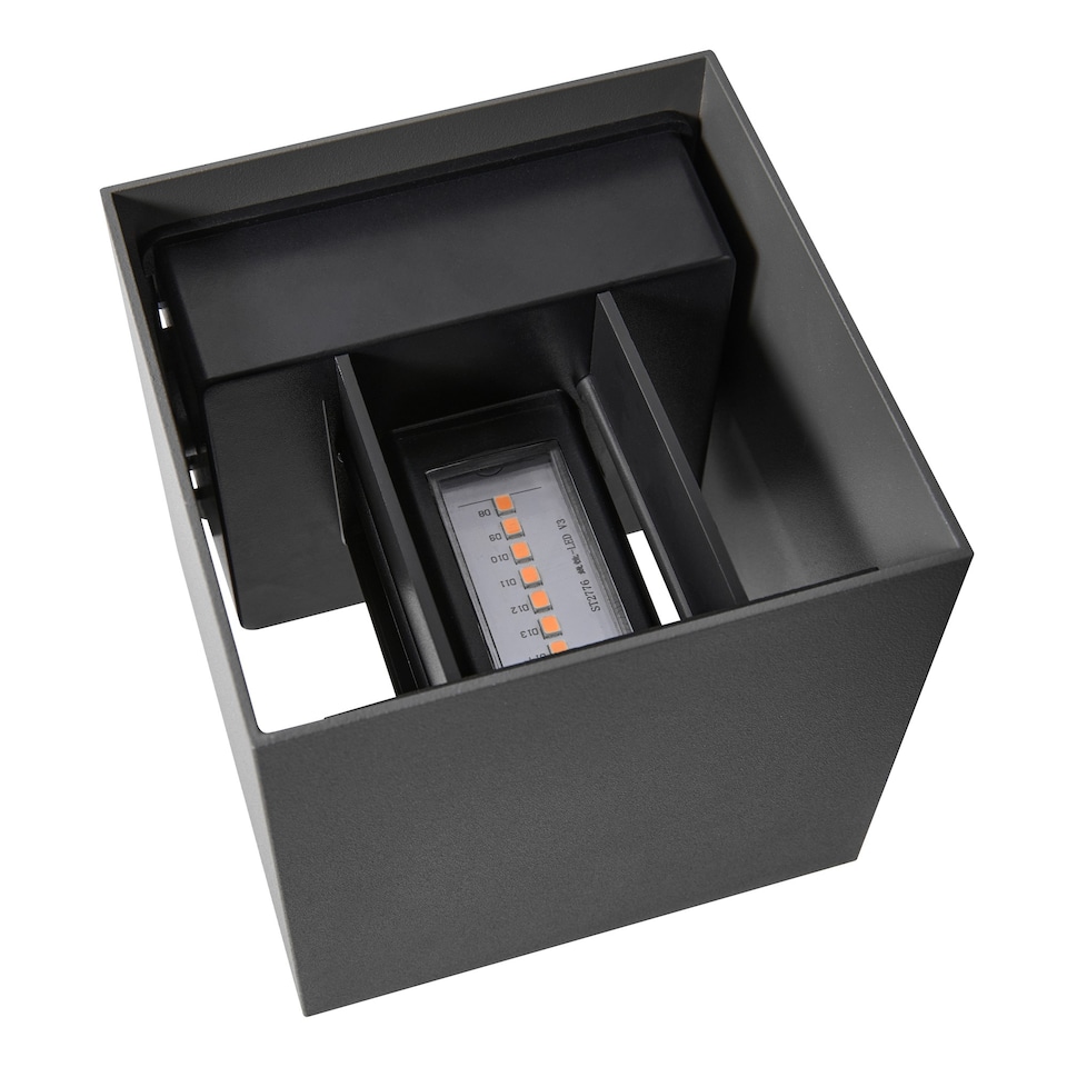 image 1 of Milda kubi | Wall light | Anthracite | Black | Anthracite