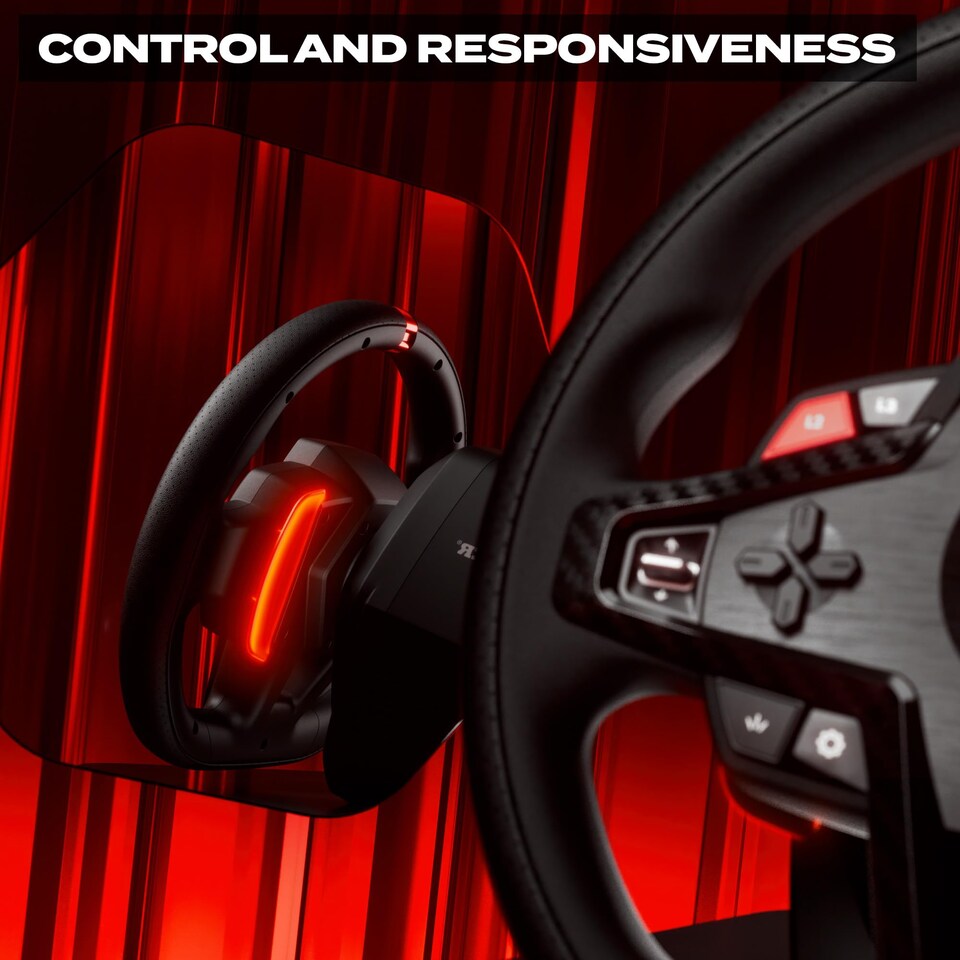 image 1 of T248R Force Feedback Racing Wheel & Pedal Set - PS5 & PC [PlayStation 5]