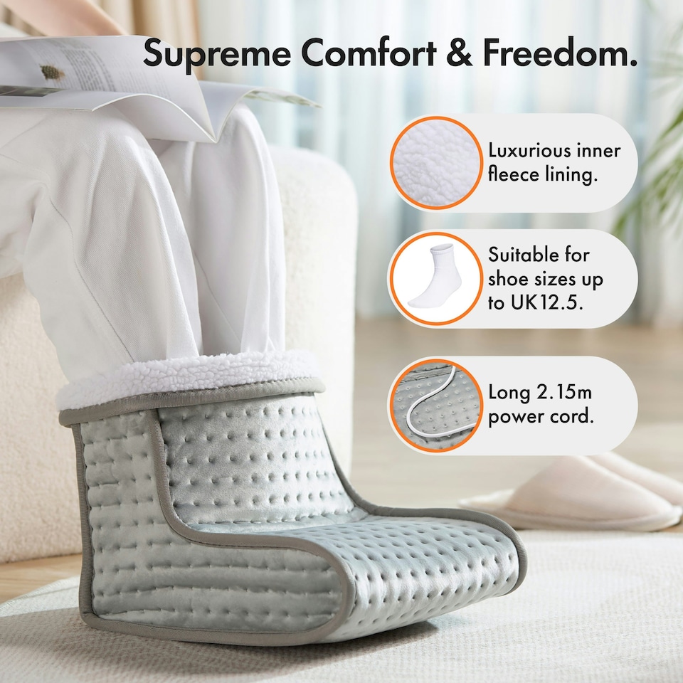 image 1 of VonHaus Electric Heated Foot Warmer