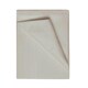 image 1 of Belledorm 400 Thread Count Egyptian Cotton Flat Sheet - Oyster - Single