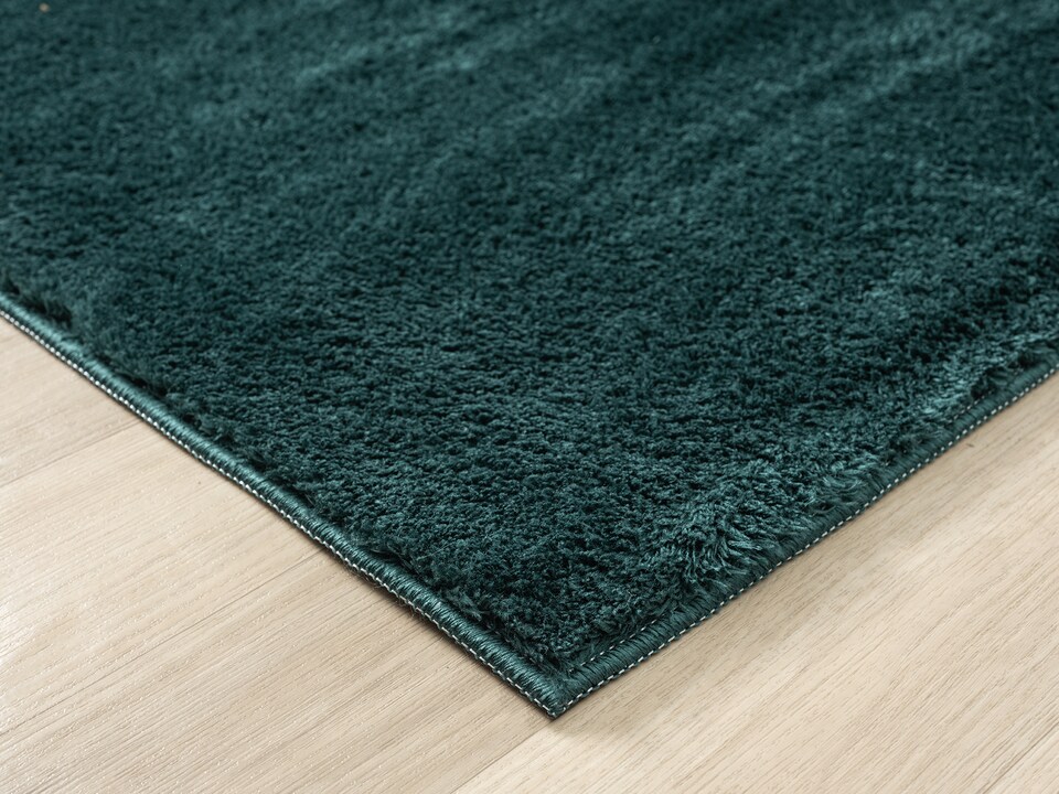 image 1 of Comfy Washable Low Pile Living Room Plain Area Rug