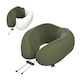 image 1 of CabinZero Classic Travel Pillow, Memory Foam Neck Pillow for Airplane & Travel | Green | GEORGIAN KHAKI