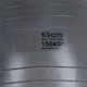 image 5 of Swiss Exercise Ball Anti Burst 150kg for Yoga, Fitness Pilates Core Workouts 65cm Grey