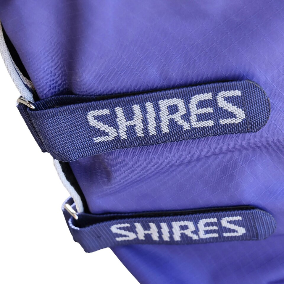 image 1 of Shires Highlander Original Lite Combo Neck Horse Turnout Rug - Navy - 6´ 3"