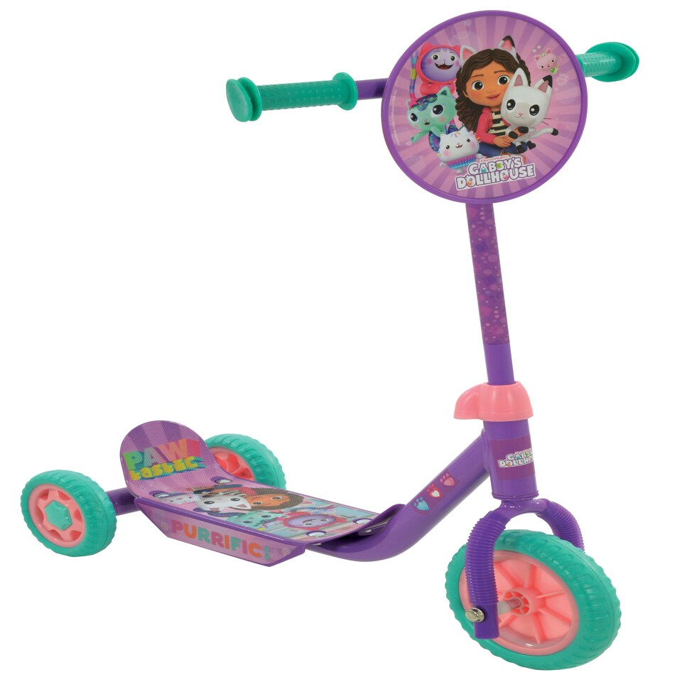 image 1 of Gabby's Dollhouse  Deluxe Tri-Scooter