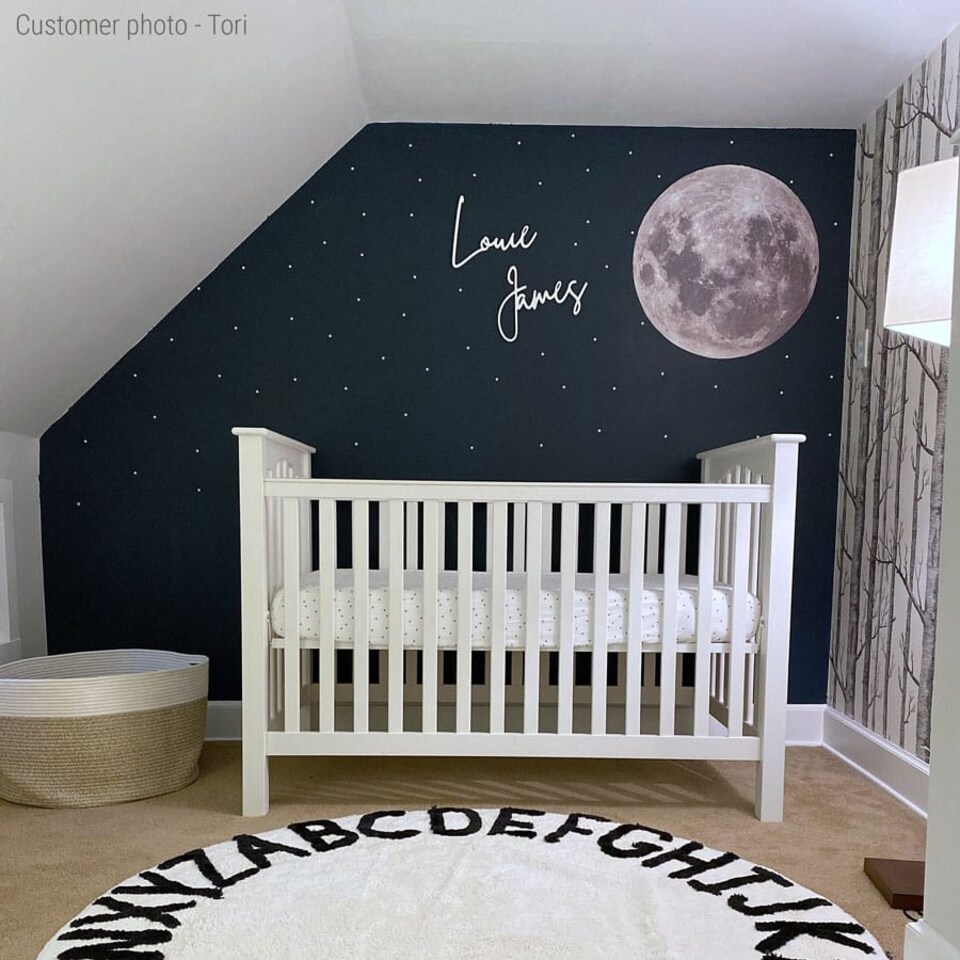 image 1 of Full Moon Wall Sticker
