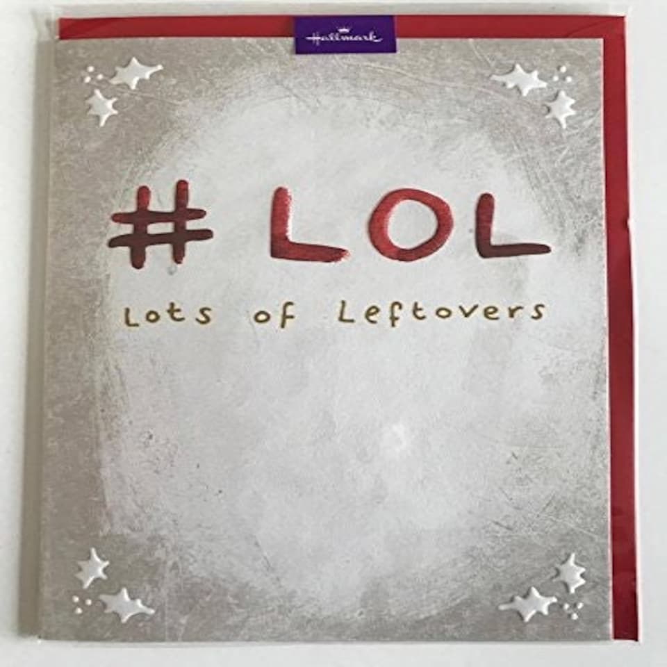 image 1 of LOL Lots Of Leftovers Christmas Greeting Card