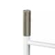 image 3 of Showerdrape Chester White Toilet Roll Holder & Toilet Brush Combination