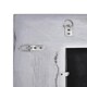 image 3 of Interiors by Premier Champagne Wall Mirror Silver