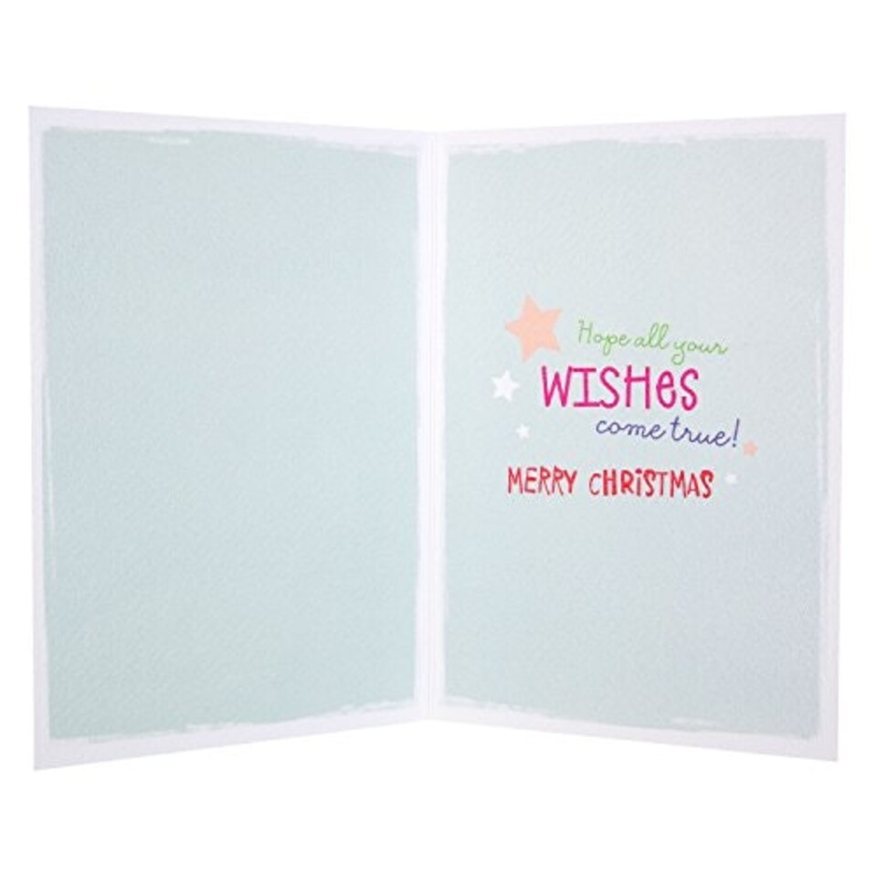 image 1 of Hallmark Granddaughter Christmas Card 'Festive Wishes'