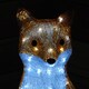 image 8 of 54cm The Snowman & Snowdog 2018 Acrylic Fox Christmas Decoration with 100 Ice White LEDs