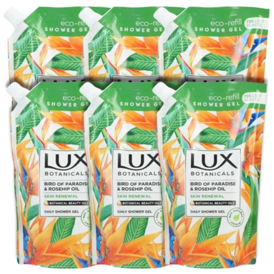 image 1 of Lux Botanicals Bird of Paradise & Vitamin C Shower Gel Refill | Green | 1 - Green | Single | 1