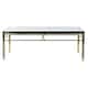 image 5 of Side table DKD Home Decor Crystal Steel Silver (110 x 60 x 40 cm) N/A