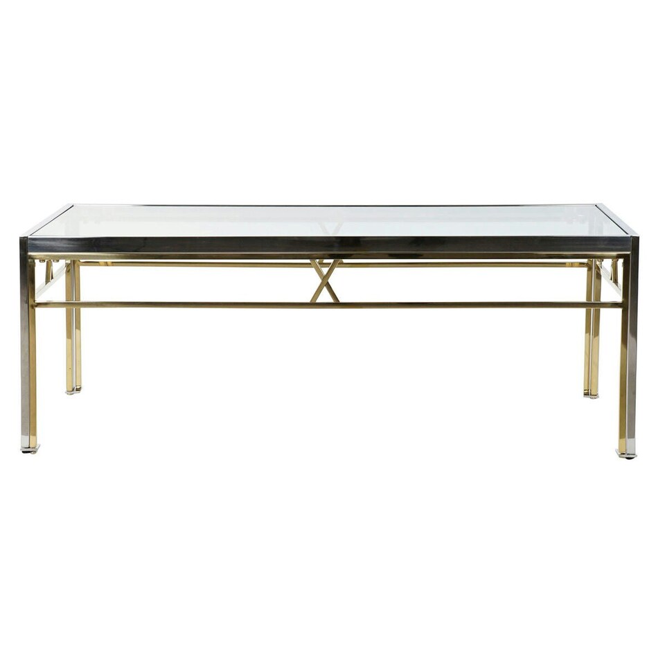 image 1 of Side table DKD Home Decor Crystal Steel Silver (110 x 60 x 40 cm) N/A