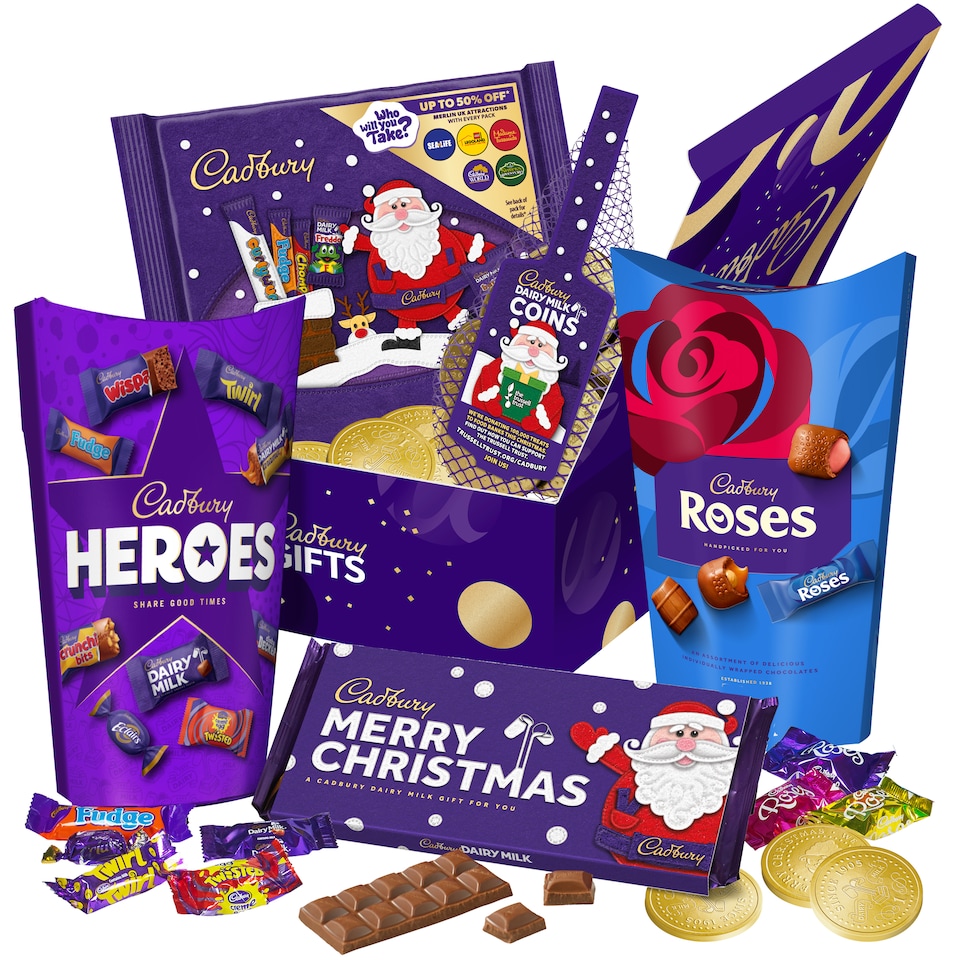 image 1 of Cadbury Christmas Chocolate Combination Hamper