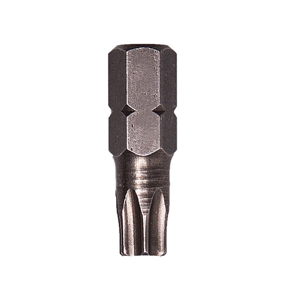 Jcp Fixings T50 Torx 1/4Inch Driver Bit 25mm | Grey | 25mm - Tesco