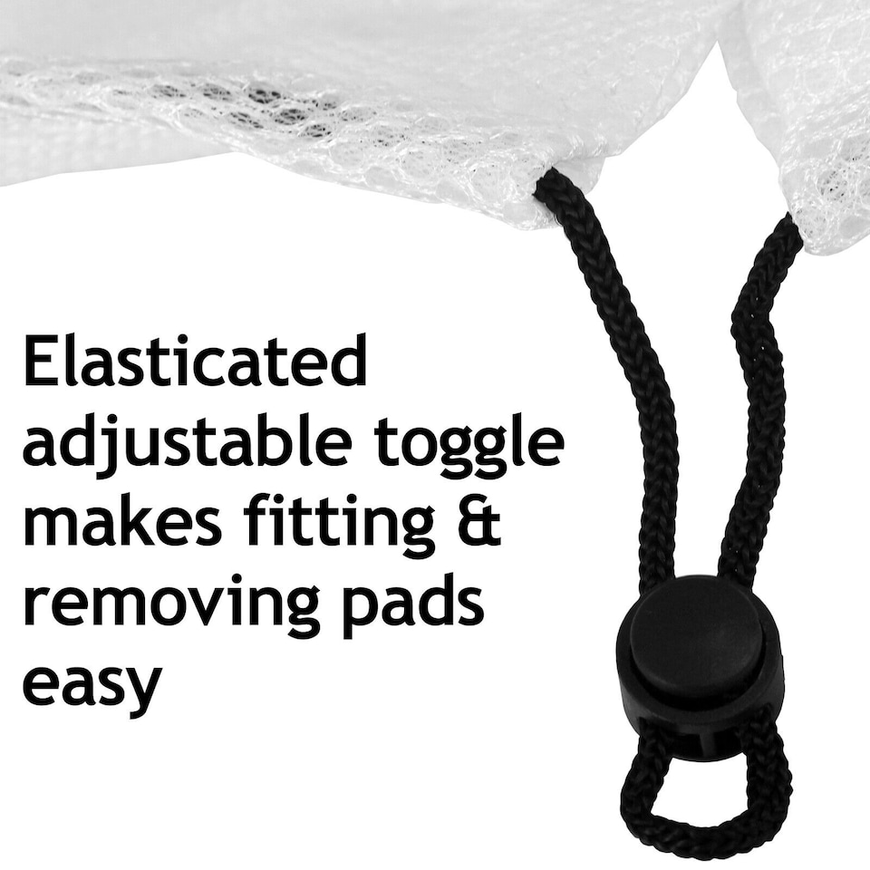 image 1 of SPARES2GO Steam Mop Cloths for MORPHY RICHARDS 720020 720021 720502 70495 9-in-1 2-in-1 Cleaner Pads x 4