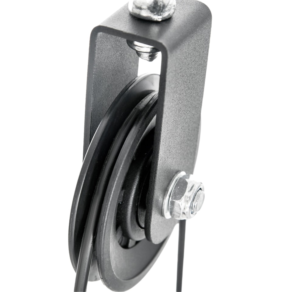 image 1 of SPORTNOW Cable Pulley System, Lat Pull Down System with DIY Loading Weight Pin