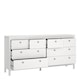 image 5 of Madrid Double Dresser 4+4 Drawers in White