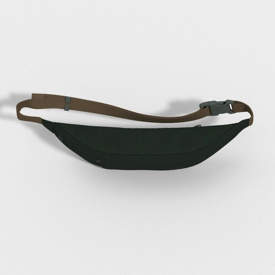 image 1 of Bum Bag 2L Black Sand Black