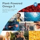 image 3 of Nutravita Vegan High Strength Omega 3 2000mg Soft Gels - Plant-Based 600mg DHA & 300mg EPA Derived from Sustainable Algal Oil - 60 Vegan Softgels