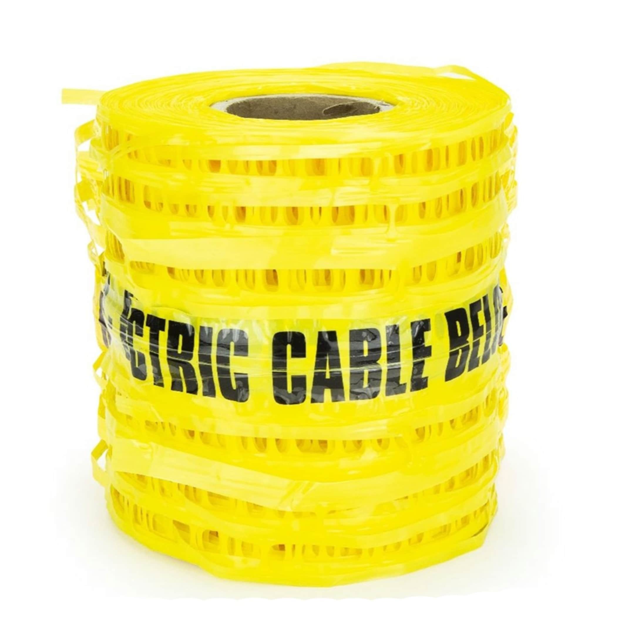 Pegdev Detectable Mesh (Electrical Cable) Durable Underground Service Marker 200mm x 20m
