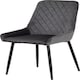 image 6 of Athens Dining Set with 4 Avery Velvet Chairs Grey | Medium Oak/Grey