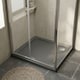image 9 of Balterley Premium Square Shower Tray | Grey | Grey Slate | 1