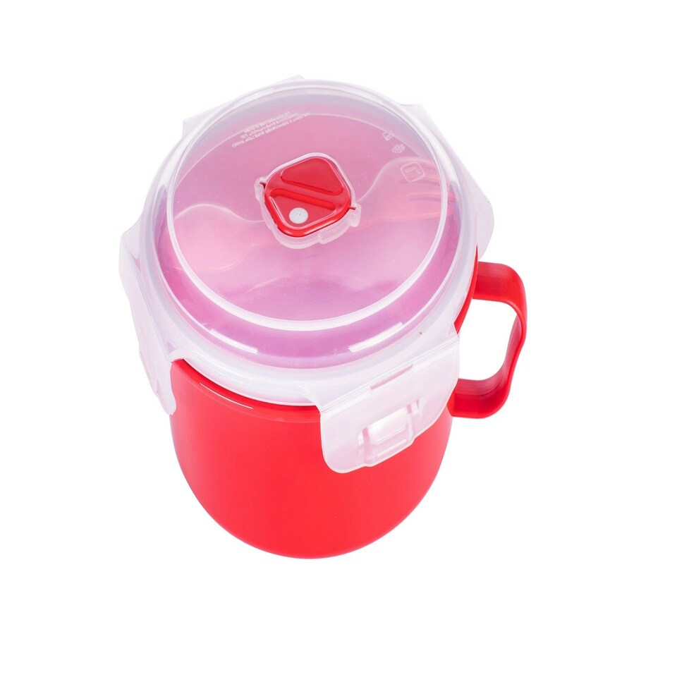 image 1 of Good2Heat Plus Microwave Cookware Bowl with Spork, 900ml