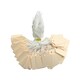 image 1 of Pack of 100 Medium Ivory Strung Tags 25 x 39mm