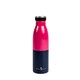 image 4 of Beau & Elliot Colour Block 500ml Stainless Steel Drinks Bottle Pink/Navy