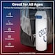 image 2 of Leak Proof Slim Water Bottle, Stainless Steel, NFL, 600ml (20oz) | White | NFL Colts | One Size