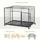 image 5 of PawHut 81x125cm Metal Dog Cage Kennel w/ Locking Door & Wheels Extra Large Pets