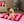 Pink/Red - Stripe