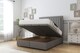 image 2 of Sloomy Pemberton Pewter Dumfries Ottoman Bed With Mattress With 54" Floor Standing Headboard 5' King