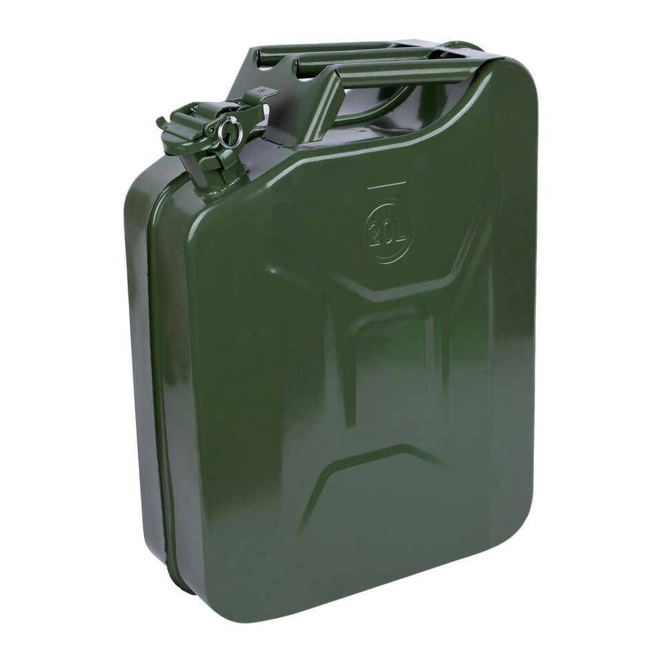 image 1 of Pro User Steel Jerry Can - 20L - Green