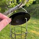 image 4 of Metal Hanging Fatball Garden Bird Feeders (Set of 2)