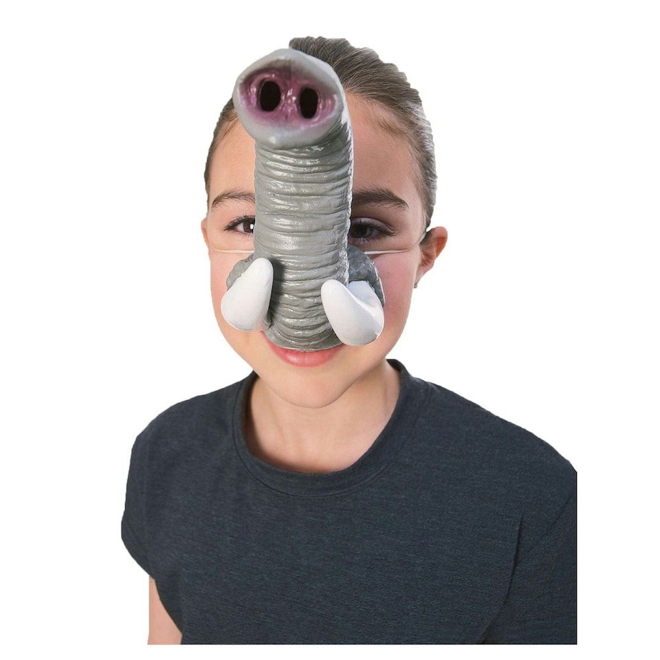 Bristol Novelty Elephant Costume Accessory - Grey - One Size One Size