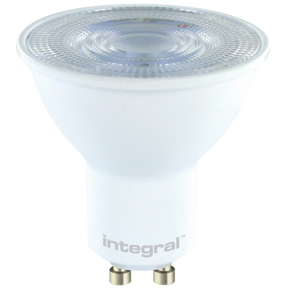 image 1 of Integral LED GU10 10 Pack: 3.6W 4000K White