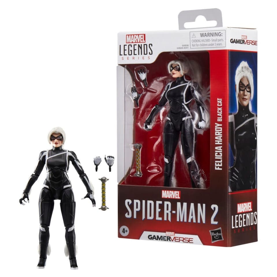 image 1 of Marvel Legends Series Gamerverse - Spider-Man 2: Felicia Hardy (Black Cat) Action Figure