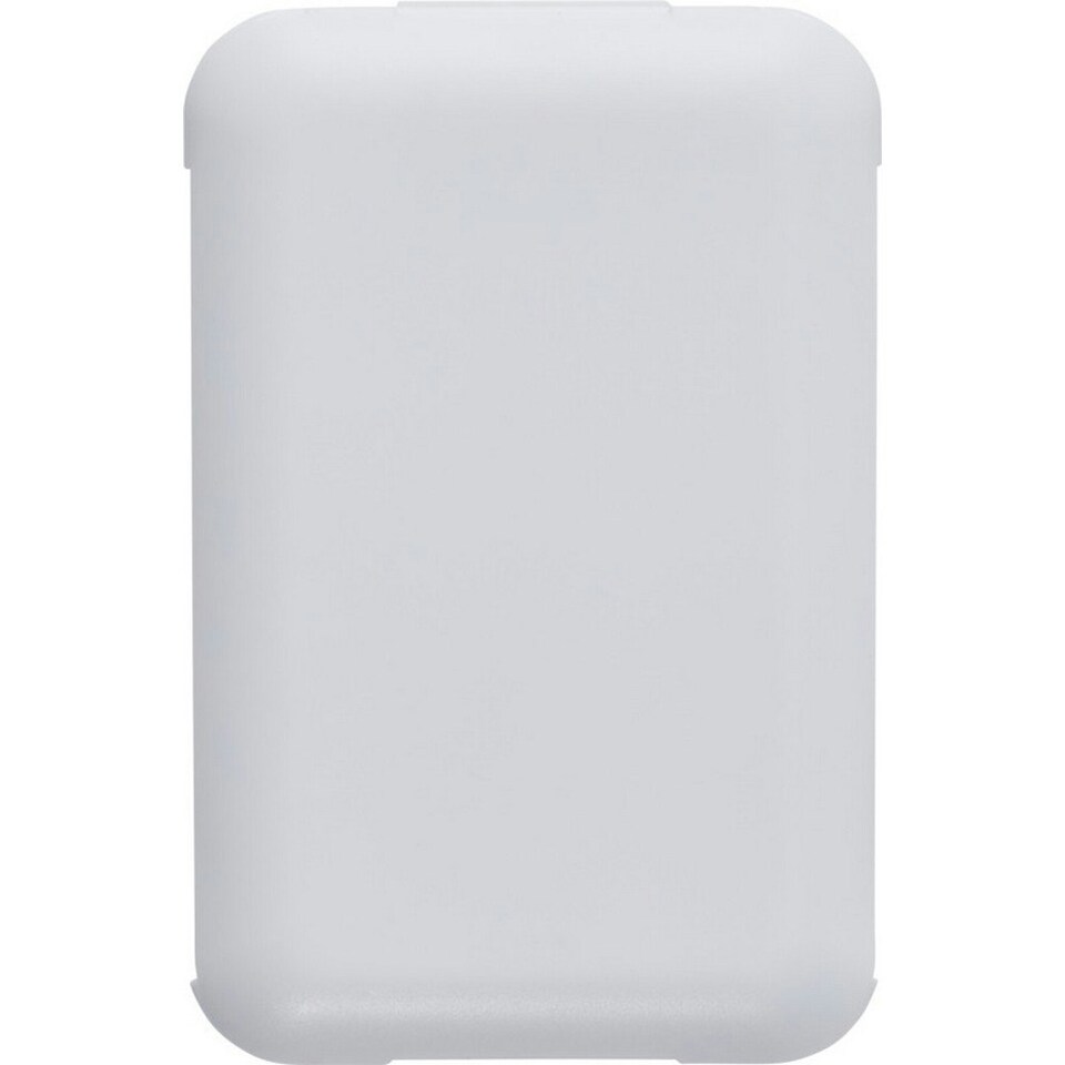 image 1 of Savvy Recycled Plastic Modular Charging Cable with Phone Holder - White - One Size