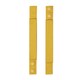 image 3 of Premier Swap & Pop Customizable Apron Straps - Mustard - One Size Yellow