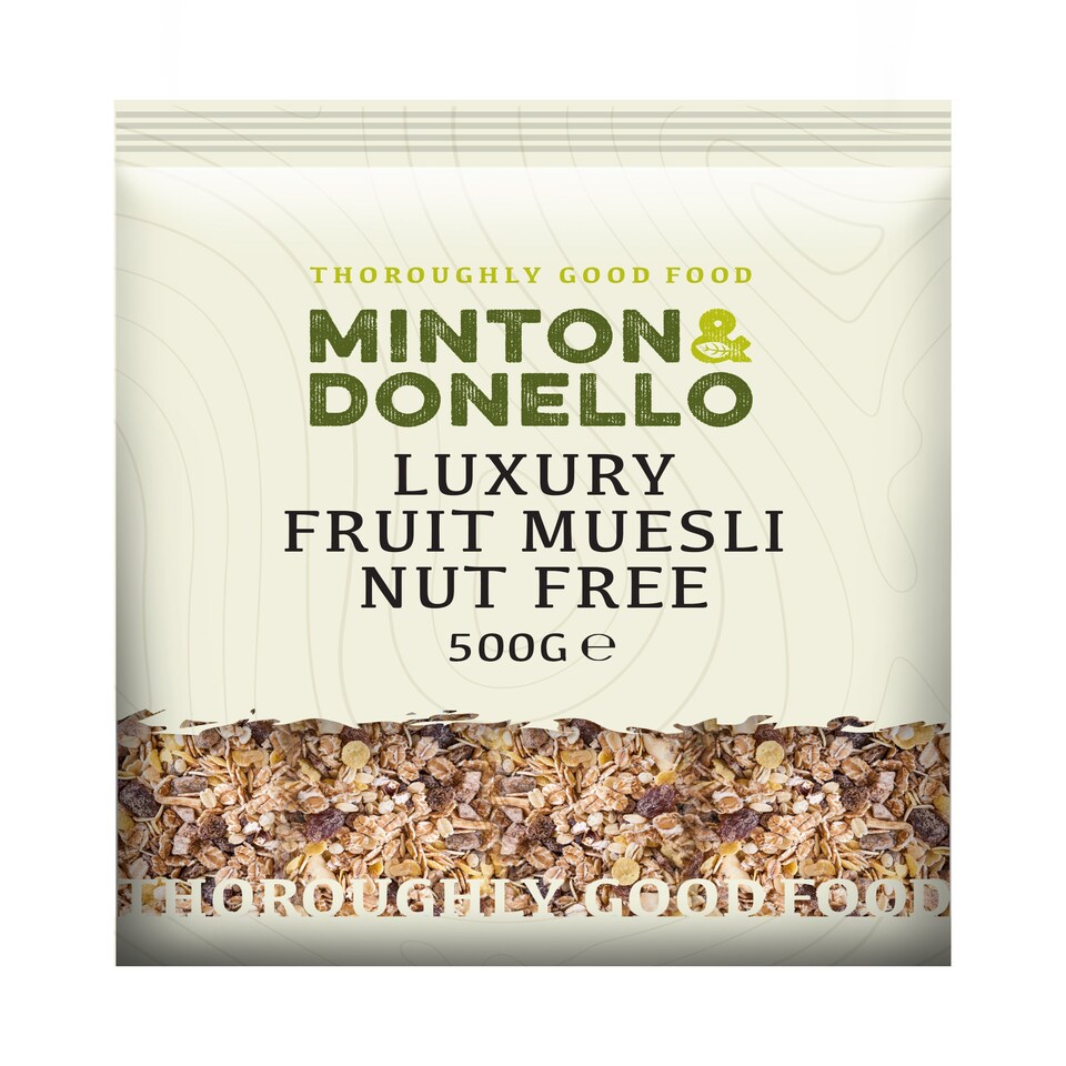 image 1 of Minton & Donello Luxury Fruit Muesli Nut Free 6 x 500g | Multi