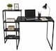 image 1 of Decorotika Rino Computer Desk Study Desk with Shelves - W 133 cm x D 60 cm x H 92 cm
